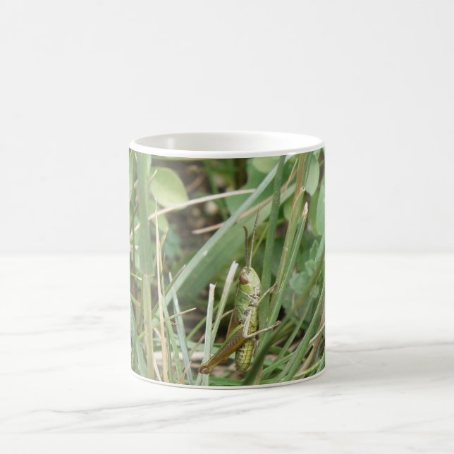 Grasshopper Camouflage Bug Tasse (Mittel)