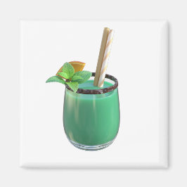 Grasshopper Cocktail Magnet