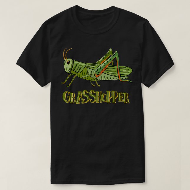 GRASSHOPPER Design für alle, die Lieben grasshoppe T-Shirt (Design vorne)