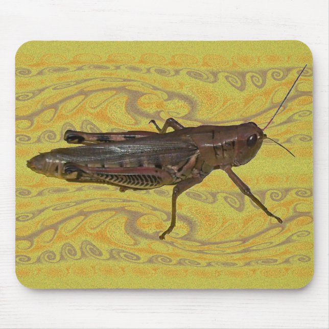 Grasshopper-Design Mousepad (Vorne)