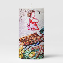 Grasshopper für Kinder Stumpenkerze