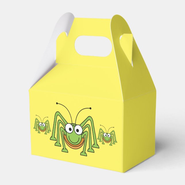 Grasshopper-Gastgeschenk Geschenkschachtel (Vorderseite)