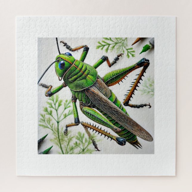 Grasshopper in natural environment 251024IREF222 - (Vertikal)
