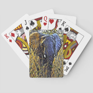 Grassland Wild Safari Spielkarten