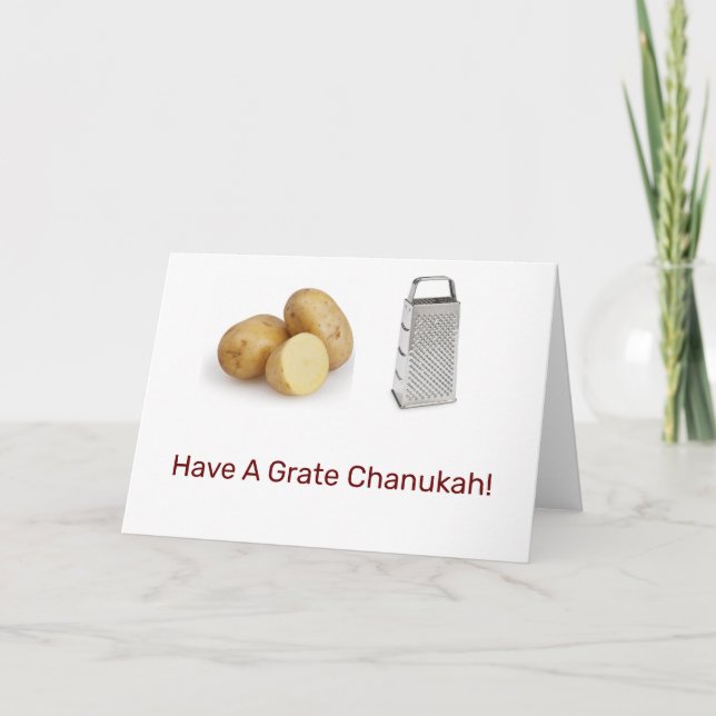 Grate Chanukah Card Karte (Vorderseite)