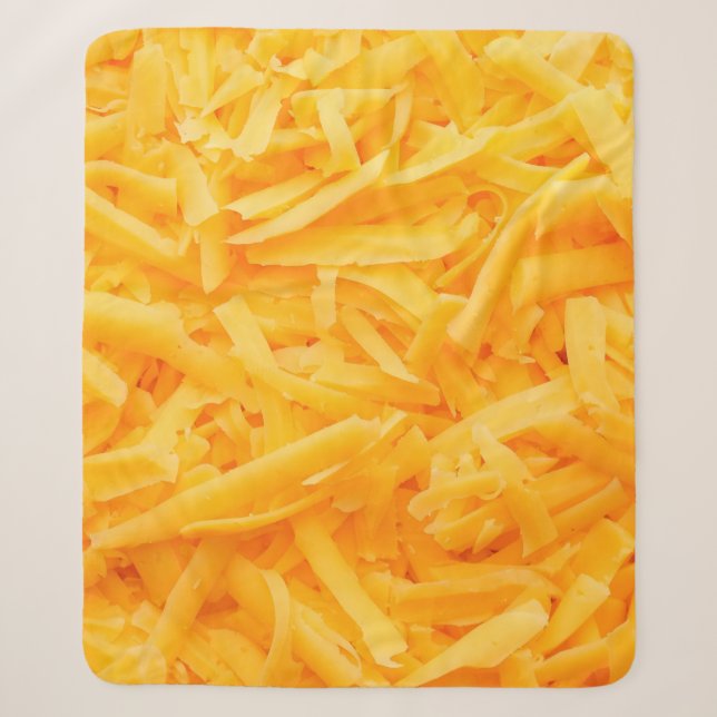 grated cheddar cheese top view sherpadecke (Vorderseite)