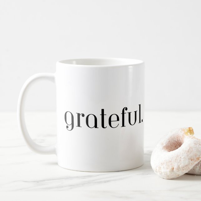 Grateful Coffee Mug (Avec donut)