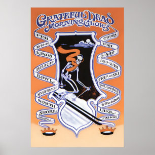 Grateful Dead, Trip and Ski 1968 Konzertposter Poster