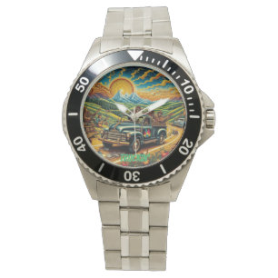 Grateful Dead Truckin' - Sun-Kissed Road Trip Armbanduhr