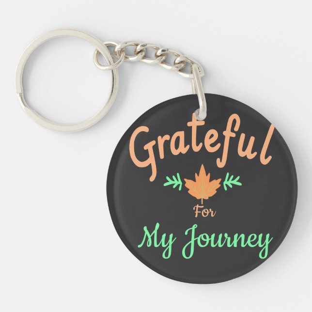 Grateful for My Journey Personnalisable (Devant)
