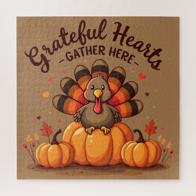Grateful Hearts Thanksgiving Turkey (Vertikal)
