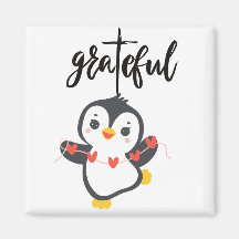 GRATEUL PENGUIN MAGNET