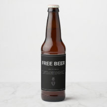 Gratis Bier ・ Fragend Trauzeuge Geschenke ・