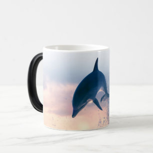 Gratis-Delphin Verwandlungstasse