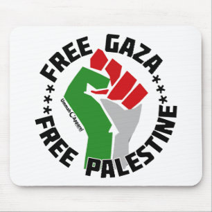 Gratis-Gazastreifen Mousepad