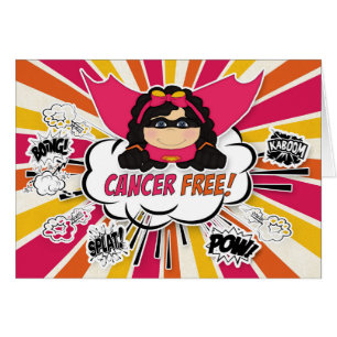 Gratis Herzlichen Glückwunsch Girl Pink Superhero