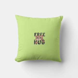 Gratis-Katzendesign-Kissen | Cozy Feline Lover's Kissen