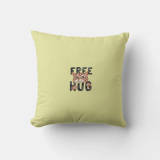 Gratis-Katzendesign-Kissen | Cozy Feline Lover's Kissen