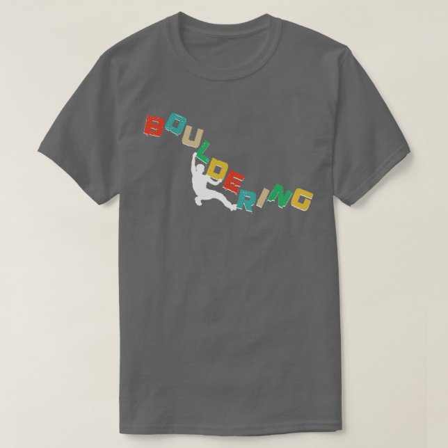 Gratis Klettern Klettern T-Shirt (Design vorne)