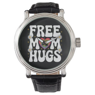 Gratis Mama Hug Transgender Lesben Gay LGBT Prix Armbanduhr
