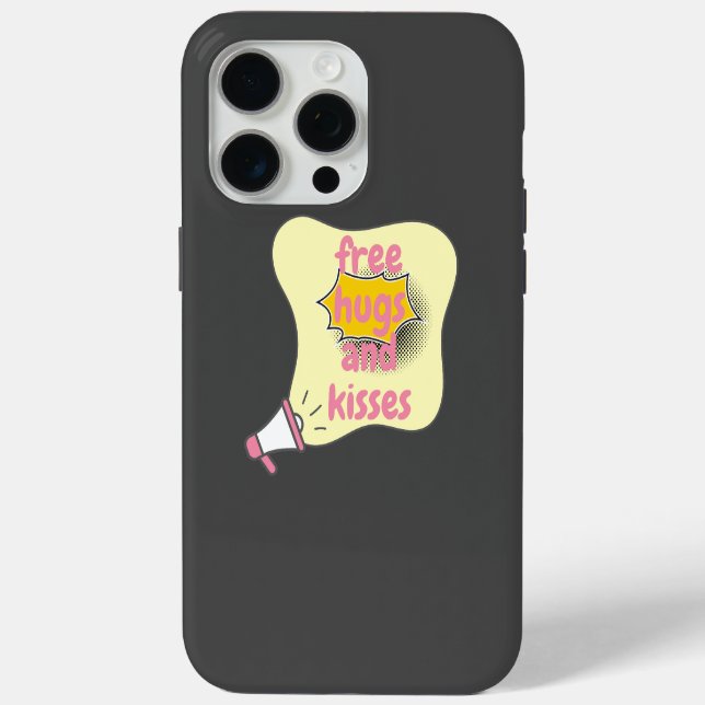 gratis Umarmungen und Küsse Case-Mate iPhone Hülle (Rückseite)