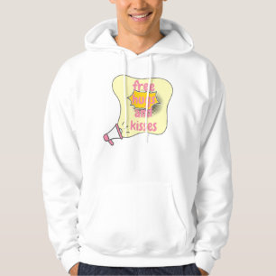 gratis Umarmungen und Küsse Hoodie