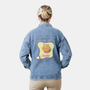 gratis Umarmungen und Küsse Jeansjacke