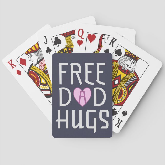 Gratis-Vater Spielkarten (Rückseite)