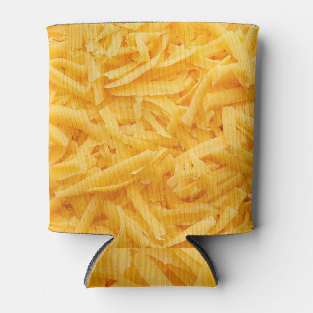 Gratiskäse: Käse-Top-Ansicht Dosenkühler (Vorderseite)
