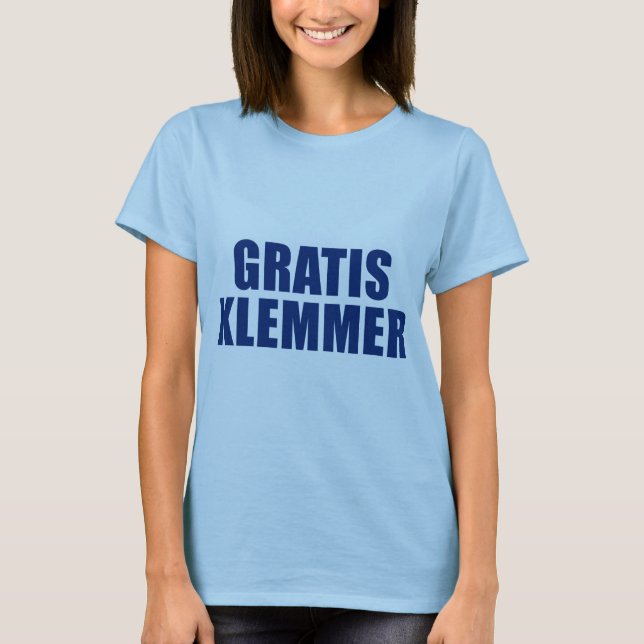 GratisKlemmer T-Shirt (Vorderseite)