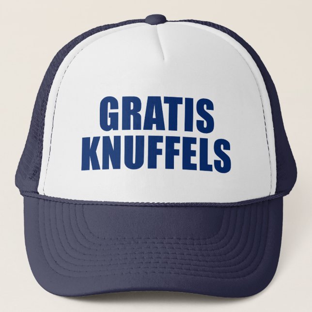 GratisKnuffels Truckerkappe (Vorderseite)