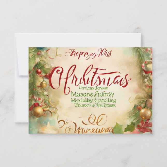 Gratitude à l'encre : Un Merci sincère" (Devant)