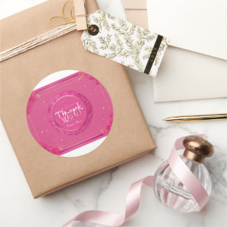 Gratitude Blooms : Stickers Merci aquarelle