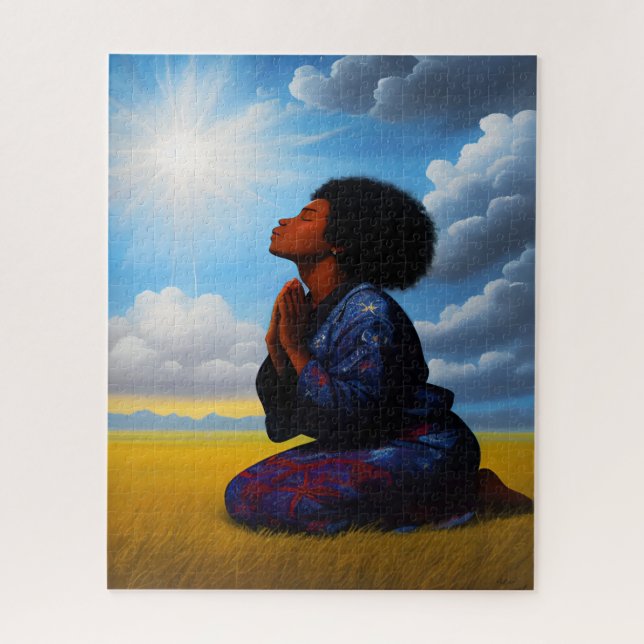 Gratitude Christian Art Puzzle (Vertical)