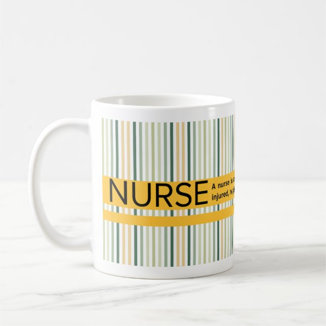 Gratitude for a Nurse Kaffeetasse (Links)