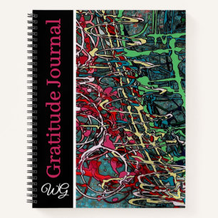 Gratitude Journal personnalisé Graffiti Art