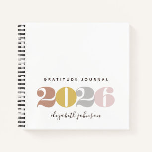 Gratitude moderne pour le Carnet du Nouvel An