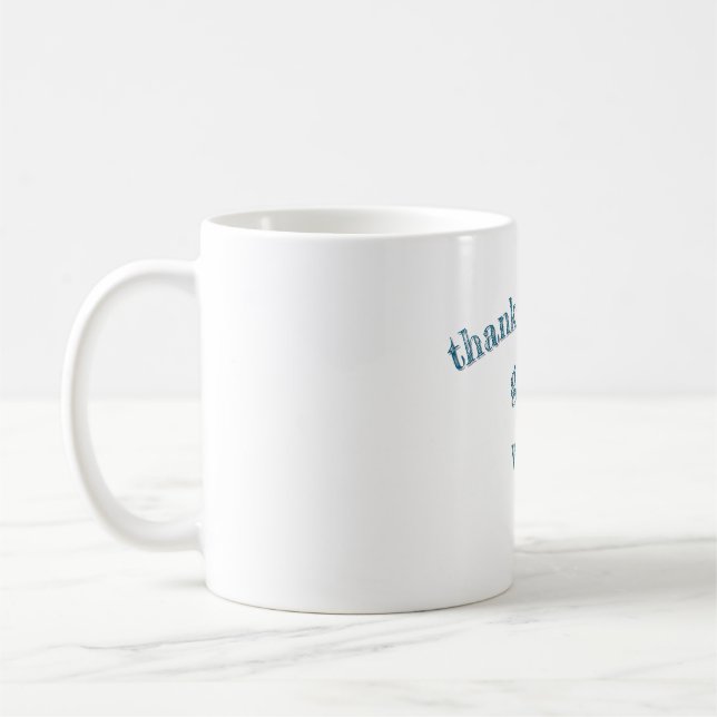 gratitude mug (Gauche)