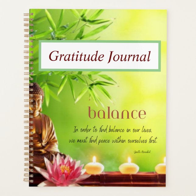 GRATITUDE PLANNER (Devant)