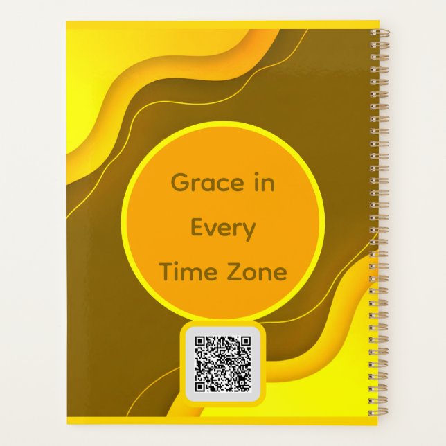 Gratitude Remains: Grace in Every Time Zone | Dail Planer (Rückseite)