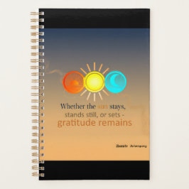 Gratitude Remains: Grace in Every Time Zone | Dail Planer