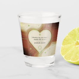 Gratitude Remains™: Liebe, die bleibt | Bewusst Schnapsglas