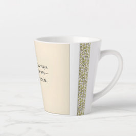 Gratitude Remains: Wherever You Stand, Be Grateful Milchtasse