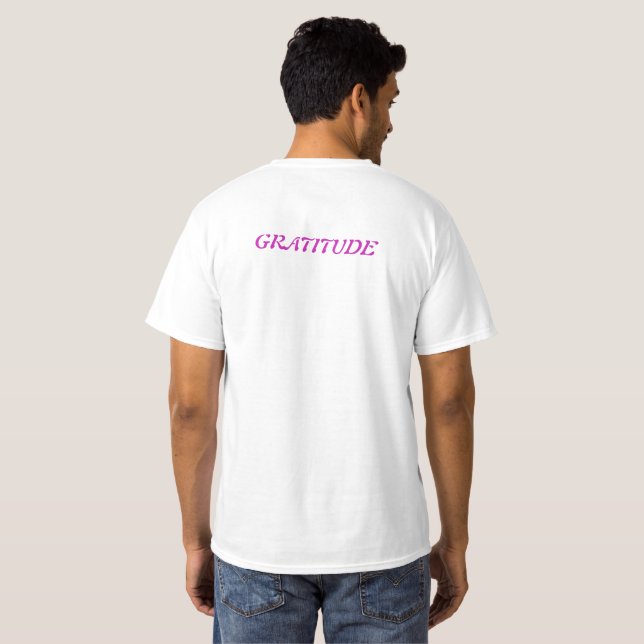 Gratitude T-Shirt (Dos entier)