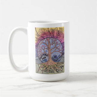 Gratitude Tree Inspirational 15oz mug