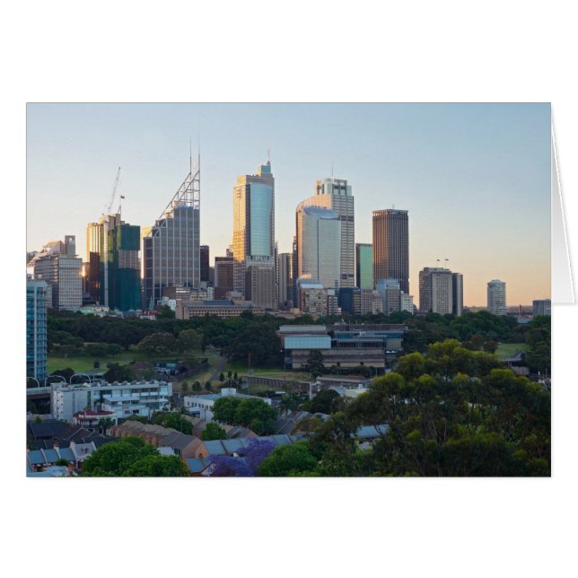 Gratte-ciel du centre d'affaires de Sydney (Devant Horizontal)