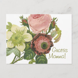 Grattis Mamma CC0130 Postkarte