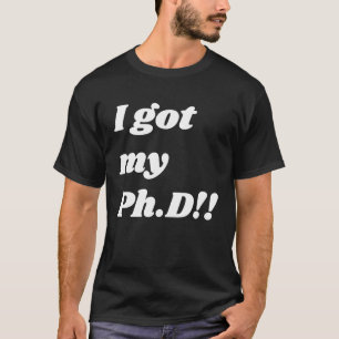 Gratulation für den Doktorand T-Shirt