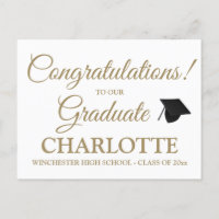 Gratulation Graduierung des Textes des benutzerdef
