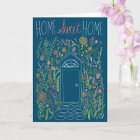 Gratulation Neue Zuhause Sweet Garden Door Custom